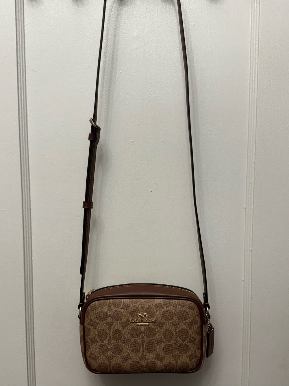 Coach Mini Jamie Camera Bag - Signature Canvas - Picture 11 of 13